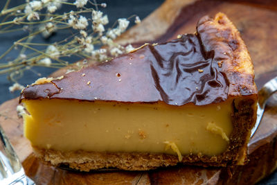 Close-up of chocolate cake