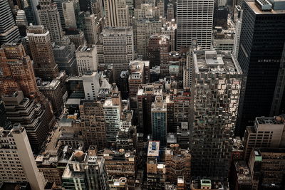 New york seen from top of the rock