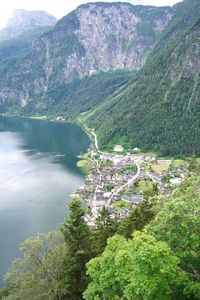 Scenic view of mountains