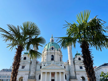 Karlskirche building in vienna