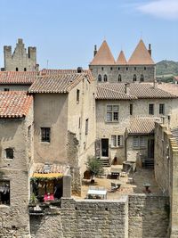 Détails de la cité de carcassonne 