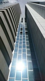 Low angle view of modern building