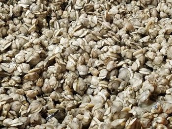 Full frame shot of bread in market