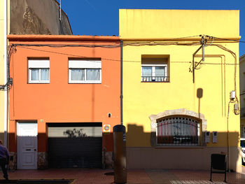 Residential building against sky