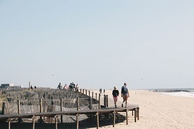 People on beach