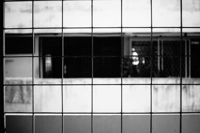 Close-up of window against sky