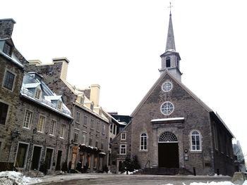 Low angle view of church