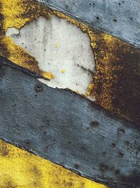 Close-up of rusty metal