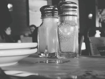 Close-up of drink on table