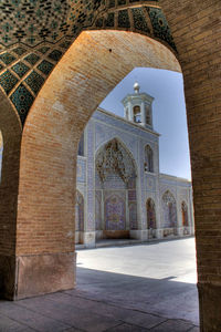 View of church