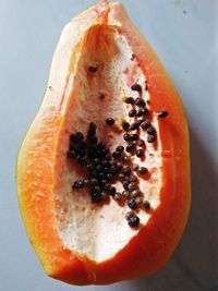 Fresh papaya fruit that is ready to eat