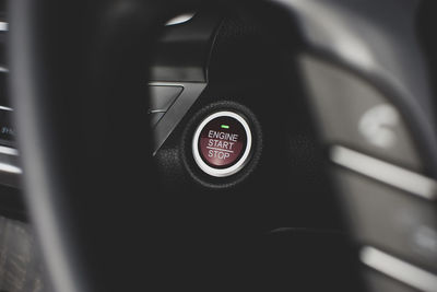 Close-up of vintage car
