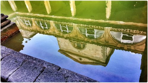 Built structure in water
