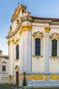 Church of st. jacob in litomerice city center, czech republic