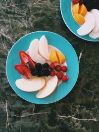 Close-up of strawberries in bowl