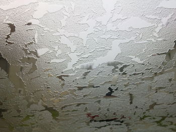 Water drops on window