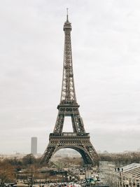 Eiffel tower landscape at paris. france