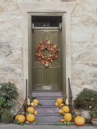 Autumn front door