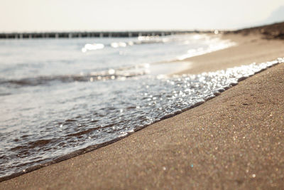 Scenic view of beach