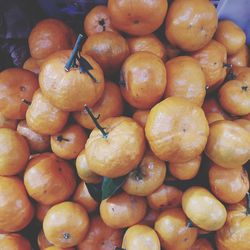Full frame shot of fruits for sale at market stall