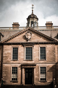 Low angle view of old building