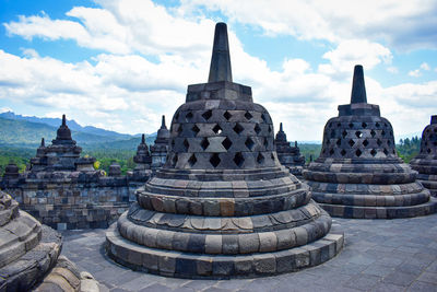 Borobudur temple at morning