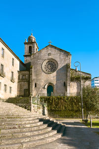 Low angle view of church