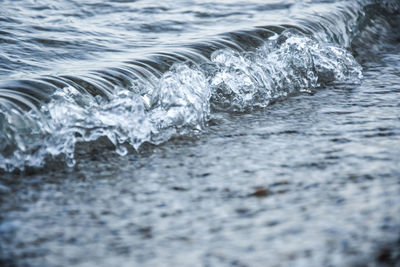 Close-up of wave in sea