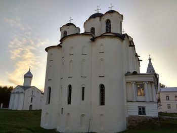 Low angle view of cathedral against sky