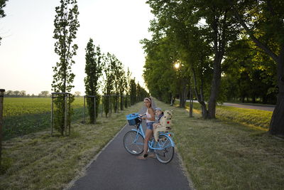 People riding motorcycle