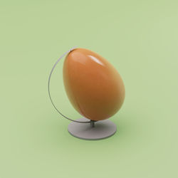 Close-up of apple against white background
