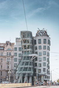 Dancing house in prague, chech, rep