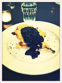 Close up of food on plate