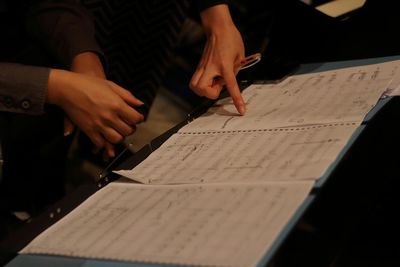 Cropped image of man