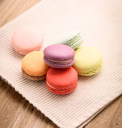 Close-up of multi colored candies