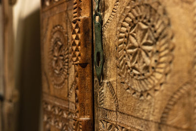 Detail of a door in the middle east
