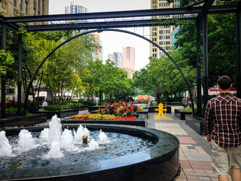 View of buildings in city