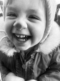 Portrait of smiling boy