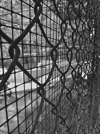 Full frame shot of chainlink fence