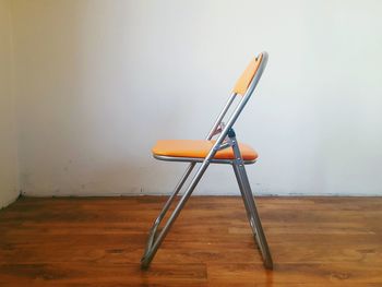 Folding chair indoors