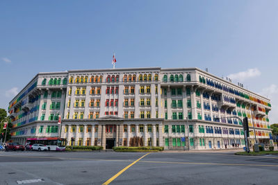 View of building against clear sky