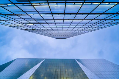 Low angle view of modern building