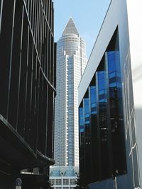 Low angle view of office building