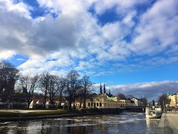 River with buildings in background