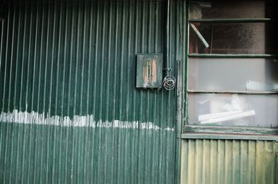 Full frame shot of old building