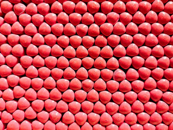 Full frame shot of strawberries