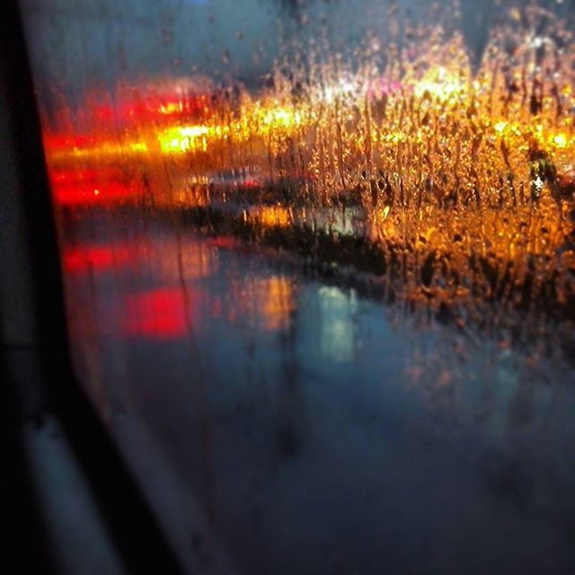 water, reflection, wet, rain, no people, season, nature, illuminated, orange color, outdoors, lake, sunset, beauty in nature, close-up, night, weather, tranquility, river, waterfront, selective focus