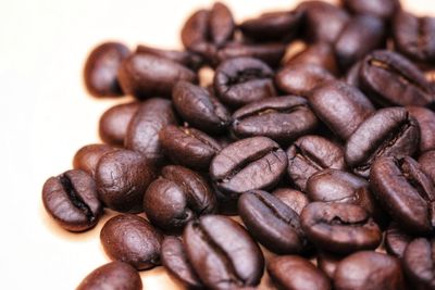 Close-up of coffee beans