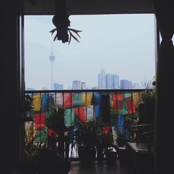 Woman in city