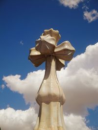 Low angle view of tree against sky